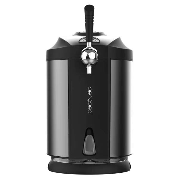 Imagen 2 Dispensador de cerveza de acero inoxidable de 5L. Temperatura ajustable 2-12ºC, pantalla LED y compatible con barriles universales con y sin presión.