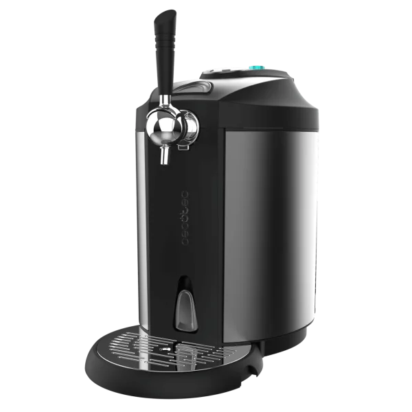 Imagen 3 Dispensador de cerveza de acero inoxidable de 5L. Temperatura ajustable 2-12ºC, pantalla LED y compatible con barriles universales con y sin presión.