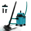 Imagen 2 Aspirador de sólidos y líquidos Conga Rockstar Wet & Dry Compact Garden de 1000 W y 10 L. Diseño compacto con función de soplado para una limpieza versátil.