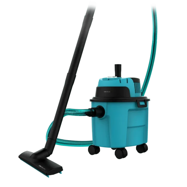 Imagen 3 Aspirador de sólidos y líquidos Conga Rockstar Wet & Dry Compact Garden de 1000 W y 10 L. Diseño compacto con función de soplado para una limpieza versátil.