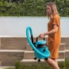 Imagen 7 Aspirador de sólidos y líquidos Conga Rockstar Wet & Dry Compact Garden de 1000 W y 10 L. Diseño compacto con función de soplado para una limpieza versátil.