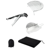 Pack de accesorios DragonPack 6000 M de Cecotec con pinzas, cubierta protectora y atizador para barbacoa kamado DragonFire 6600