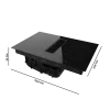 Imagen 3 Placa de inducción Cecotec Bolero Squad IH 4800 FullFlex80 con campana integrada, 7400W, succión de 630 m³/h y 2 zonas FullFlex para una cocina moderna y eficiente.
