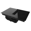 Imagen 4 Placa de inducción Cecotec Bolero Squad IH 4800 FullFlex80 con campana integrada, 7400W, succión de 630 m³/h y 2 zonas FullFlex para una cocina moderna y eficiente.