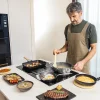 Imagen 5 Placa de inducción Cecotec Bolero Squad IH 4800 FullFlex80 con campana integrada, 7400W, succión de 630 m³/h y 2 zonas FullFlex para una cocina moderna y eficiente.