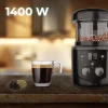 Imagen 3 Tostador de café Roaster Booster de Cecotec con 1400 W, capacidad de hasta 150 g y modos de tueste automático y manual para un aroma personalizado y fresco.