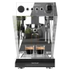Cafetera espresso barista profesional Baristeo Brava de Cecotec con acabados en acero inoxidable y manómetro de presión frontal