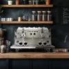 Imagen 5 Cafetera espresso barista Baristeo Gastro de 2900 W con doble Thermoblock, 20 bares de presión, molinillo integrado y manómetro PressurePro para café gourmet.