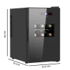 Imagen 3 Vinoteca Bolero GrandSommelier 1550 CoolCrystal con capacidad para 15 botellas, tecnología Hyper-cooling, panel táctil y temperatura regulable de 8 a 18 ºC.
