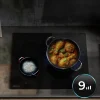 Imagen 8 Optimiza tu cocina con la placa Cecotec Bolero Squad I 3600. 3 zonas, 7400W de potencia, control táctil invisible y función KeepWarm para resultados profesionales.