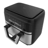 Imagen 3 Freidora sin aceite Cecofry Dual 9000 de 9 L con 2850 W, tecnología PerfectCook y cubeta divisible. Cocina de forma saludable con resultados crujientes.