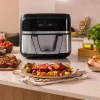 Imagen 6 Freidora sin aceite Cecofry Dual 9000 de 9 L con 2850 W, tecnología PerfectCook y cubeta divisible. Cocina de forma saludable con resultados crujientes.