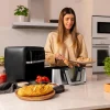 Imagen 8 Freidora sin aceite Cecofry Dual 9000 de 9 L con 2850 W, tecnología PerfectCook y cubeta divisible. Cocina de forma saludable con resultados crujientes.