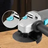 Imagen 6 Amoladora angular Cecotec RadialPower 1000 Filtra de 1000W y 16.000 rpm. Compatible con discos de 125mm. Incluye filtros antipolvo, 8 discos y maletín.