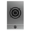Imagen 3 Placa de gas de acero inoxidable con 2 quemadores, sistema de seguridad FlameOut y encendido integrado. Potencia y eficiencia en un diseño compacto y duradero.