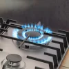 Imagen 8 Placa de gas Bolero Squad G 4200F Inox con 4 fuegos, parrillas de hierro fundido y seguridad FlameOut. Potencia y diseño profesional para tu cocina.