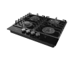 Imagen 5 Placa de gas Bolero Squad G 4200F Glass Black con 4 quemadores, superficie de cristal templado de alta resistencia y sistema de seguridad FlameGuard integrado.