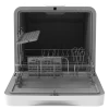 Imagen 3 Lavavajillas compacto Bolero Aguazero 1100 White de 3 cubiertos. 6 programas de lavado, panel Touch Control y diseño eficiente para espacios reducidos.
