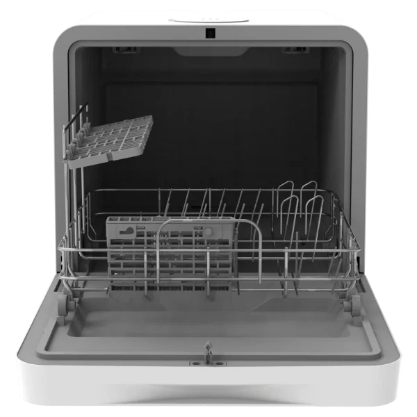 Imagen 3 Lavavajillas compacto Bolero Aguazero 1100 White de 3 cubiertos. 6 programas de lavado, panel Touch Control y diseño eficiente para espacios reducidos.