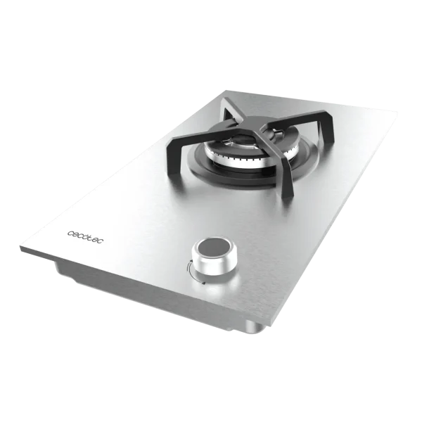 Imagen 5 Placa de gas Cecotec Bolero Squad G 1400S Inox con 4 fuegos, encendido electrónico, sistema de seguridad termopar y acabado duradero en acero inoxidable.