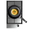 Placa de gas Cecotec Bolero Squad G 1400F Inox con 4 fuegos y parrillas de hierro fundido