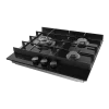 Imagen 5 Placa de gas Bolero Squad G 3400F Glass Black con 3 quemadores, superficie de cristal templado, parrillas de hierro fundido y sistema de seguridad Termopar.