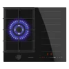 Imagen 2 Placa mixta Cecotec con inducción FullFlex y quemadores de gas Sabaf. Versatilidad, precisión y seguridad para tu cocina con un diseño elegante y funcional.