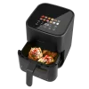 Imagen 2 Freidora de aire Cecofry&Grill Duoheat 4000 de 4 L y 1900 W. Tecnología de doble resistencia para un dorado perfecto y función grill en un diseño compacto.