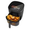 Imagen 2 Freidora de aire Cecofry&Grill Duoheat 6500 de 6,5 L y 2200 W. Tecnología de doble resistencia para un dorado perfecto y cocina saludable con sabor a parrilla.