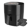 Imagen 3 Freidora de aire Cecofry&Grill Duoheat 6500 de 6,5 L y 2200 W. Tecnología de doble resistencia para un dorado perfecto y cocina saludable con sabor a parrilla.