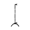 Imagen 4 Radiador toallero eléctrico de bajo consumo Cecotec ReadyWarm 5000 Towel Black con 100W, indicador luminoso y doble uso: suelo o pared. Máxima seguridad.