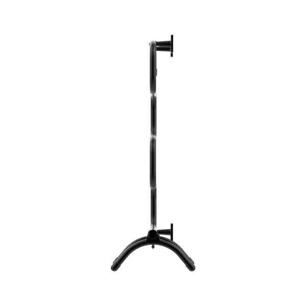 Imagen 4 Radiador toallero eléctrico de bajo consumo Cecotec ReadyWarm 5000 Towel Black con 100W, indicador luminoso y doble uso: suelo o pared. Máxima seguridad.