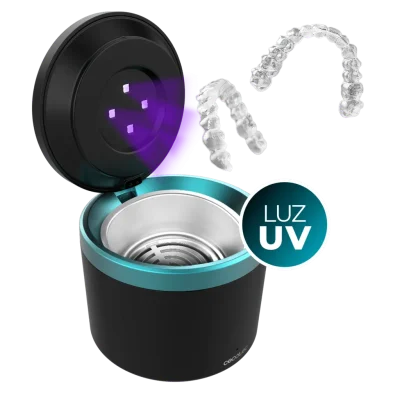 Limpiador ultrasónico Cecotec ToothCare Easy Clean con cubeta de acero inoxidable y tecnología de 45 kHz
