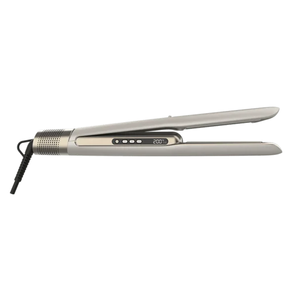 Imagen 2 Protege tu cabello con RitualCare Air Lisse Champagne. Plancha con aire, tecnología iónica, queratina y aceite de argán para un alisado brillante y saludable.