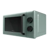 Imagen 2 Microondas mecánico Cecotec Proclean 3010 Green de 20 litros y 700 W de potencia. Diseño vintage color verde con tecnología 3D Wave para calentar uniforme.