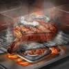 Imagen 7 Freidora de aire 4,5 L y 1900 W con grill y ahumador. Logra sabores a brasa, texturas crujientes y cocciones saludables sin aceite en carnes y verduras.