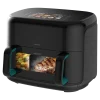Imagen 2 Freidora de aire y horno de 26 litros con 2000 W. Integra cajetín de ahumado, función Grill y doble resistencia para cocciones envolventes y sabor a leña.