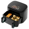 Imagen 4 Freidora de aire y horno de 26 litros con 2000 W. Integra cajetín de ahumado, función Grill y doble resistencia para cocciones envolventes y sabor a leña.