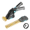 Cortasetos de mano Cecotec TitaniumSword 2000 Hand 2 en 1 con batería de 7,2V y accesorios de corte