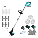Desbrozadora multifunción FastCut 3000 Freemove de Cecotec con batería de 21V, tubo telescópico y accesorios de corte