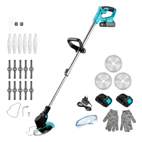 Desbrozadora multifunción FastCut 3000 Freemove de Cecotec con batería de 21V, tubo telescópico y accesorios de corte