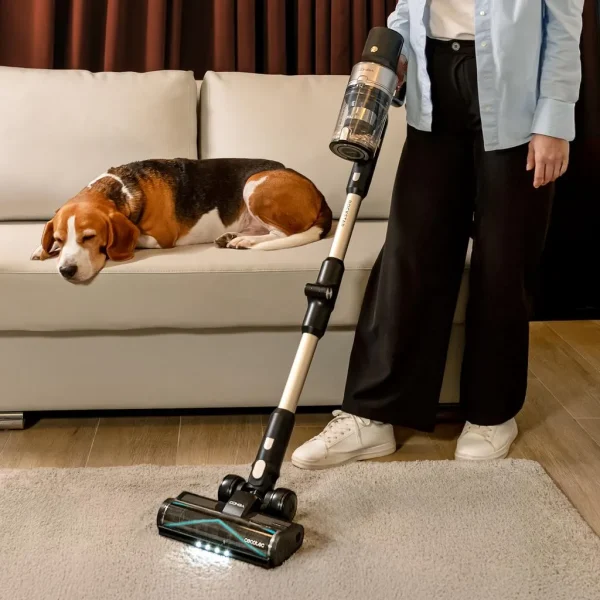 Imagen 8 Aspirador vertical Conga Rockstar 5500 Station Pet Flex de 700 W y 220 AW. Con base de autovaciado, cepillo antienredos y hasta 90 minutos de autonomía total.