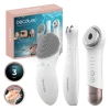 Set FaceCare SkinRoutine de Cecotec con dispositivos de cuidado facial y accesorios textiles de microfibra.