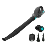 Soplador de hojas ultraligero CECOTEC AirForce 2500 Agile de 21V con accesorios de inflado