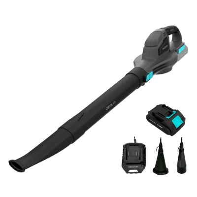 Soplador de hojas ultraligero CECOTEC AirForce 2500 Agile de 21V con accesorios de inflado