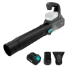 Soplador de hojas inalámbrico Cecotec AirForce 4000 Bazooka Turbo con batería 21V