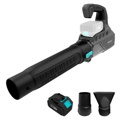 Soplador de hojas inalámbrico Cecotec AirForce 4000 Bazooka Turbo con batería 21V