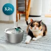 Imagen 4 Fuente automática para mascotas Pumba 3200 Refresh Inox de Cecotec. Capacidad de 3,2 litros, acero inoxidable y diseño de cascada para agua siempre fresca.