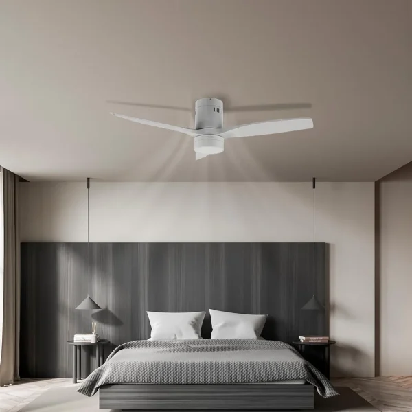 Imagen 4 Ventilador de techo EnergySilence Aero 5600 de 52” con motor DC 40 W. Incluye mando a distancia, 6 velocidades, temporizador 8h y función verano-invierno.