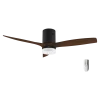 Ventilador de techo negro EnergySilence Aero 5600 Classic Black con 3 aspas y motor DC